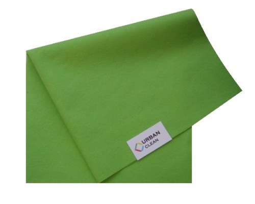 Салфетка из микроволокна 35х40см зеленая 140гр/м2 (альтернатива Виледа МикронКвик)