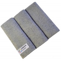 Салфетка из микрофибры 220гр/м2 29х29см серая
