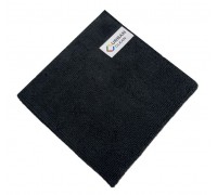 Салфетка из микрофибры 220гр/м2  30х30см черная
