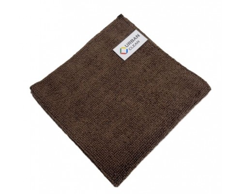 Салфетка из микрофибры 220гр/м2 40х40см коричневая