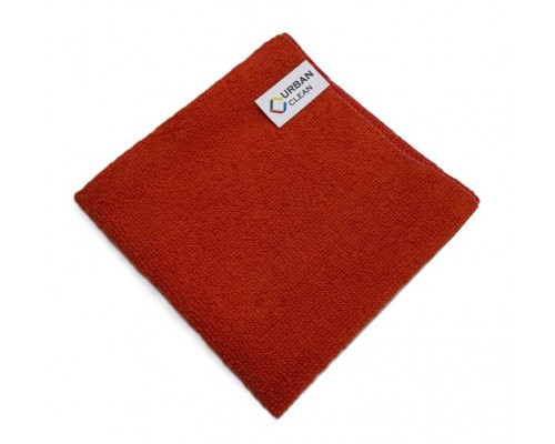 Салфетка из микрофибры 220гр/м2 35х35см красная