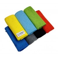 Салфетка из микрофибры 220гр/м2 29х29см зеленая