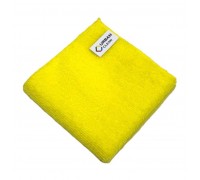 Салфетка из микрофибры 320гр/м2 30х30см желтая