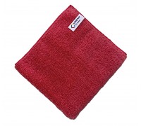 Салфетка из микрофибры 250гр/м2 35х40см красная