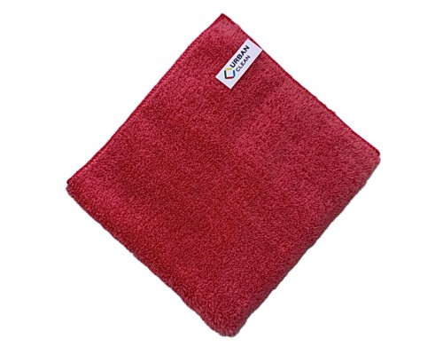 Салфетка из микрофибры 250гр/м2 40х40см красная