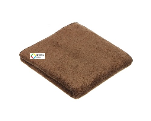 Салфетка из микрофибры 220гр/м2 50х60см для пола коричневая