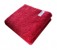 Салфетка из микрофибры 250гр/м2 50х60см для пола красная 