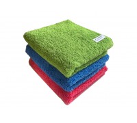 Салфетка из микрофибры 250гр/м2 60х80см для пола зеленая