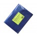 Салфетка из микрофибры 220гр/м2   50х60см синяя 1шт/упак для пола UCMF 327
