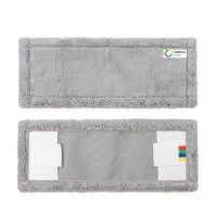 МОП плоский 40см микрофибра (карман+стопа) серый УрбанКлин